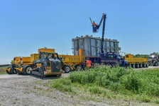 Iowa Transformer Bucket Truck Escort