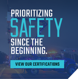 Prioritizing safety since the beginning. View our certifications